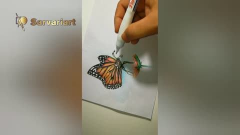 The secret of butterfly design by Master Sarvari