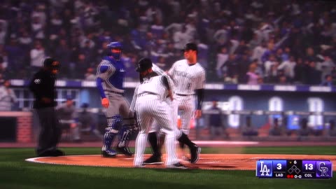 MLB The Show: Colorado Rockies vs Los Angeles Dodgers (S10 G16)