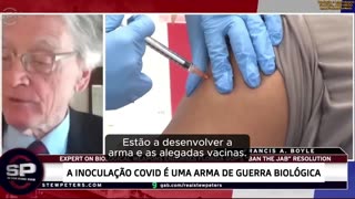 💉⚠️PROFESSOR FRANCIS BOYLE: O PENTÁGONO ESTÁ POR DETRÁS DAS INOCULAÇÕES mRNA💉⚠️