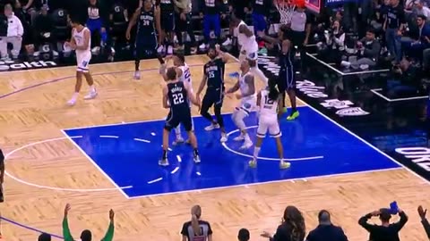 NBA - And Jaren Jackson Jr. seals it on the other end with the block!!!