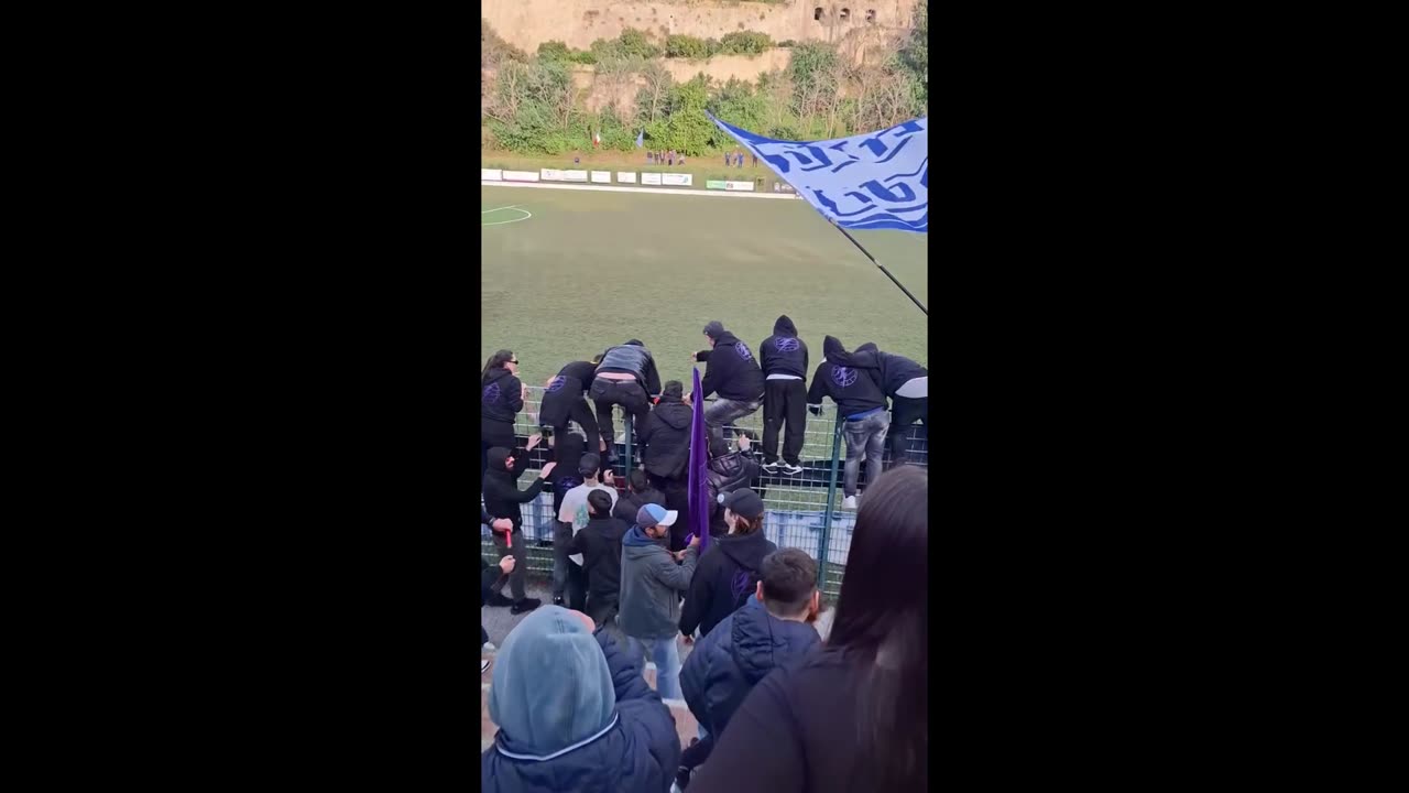 Bacoli (NA) - E sul 3 a 0 esplode il tifo della Folgore Cappella (25.01.25)