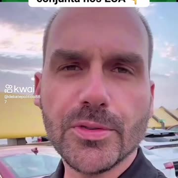 Deputado Eduardo Bolsonaro mostra indignação com injustiças no Brasil em 2025