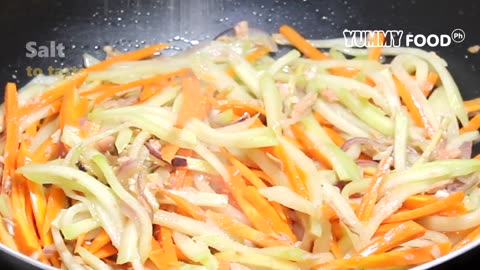 TUNA and VEGETABLES Guisado ( stir fry recipe)