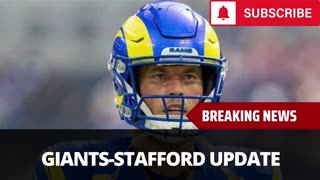 Giants-Matt Stafford Update