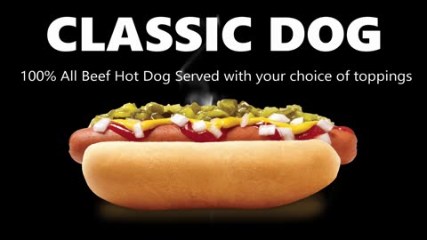 McGuire's Hot Dog Cart Digital Signage