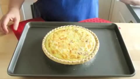 ham and cheese quiche