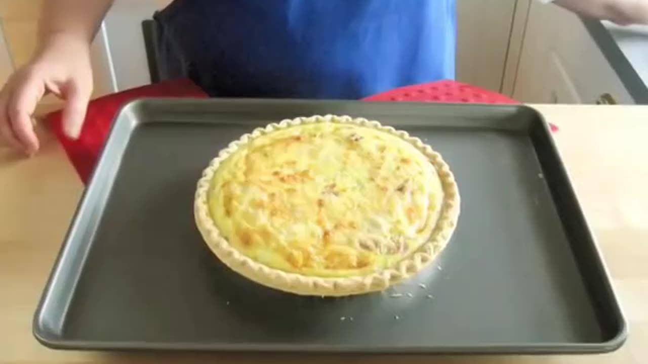 ham and cheese quiche