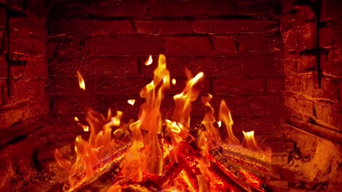 Crackling Fireplace 4K 🔥 | 8 Hours of Relaxation for Sleep & Relaxation (ASMR)