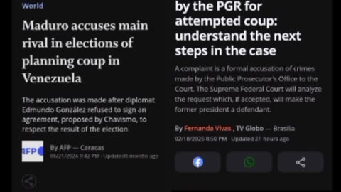 ALEXANDRE NAZI COPIES VENEZUELAN COURT TO ARREST HIS OPPONENTS