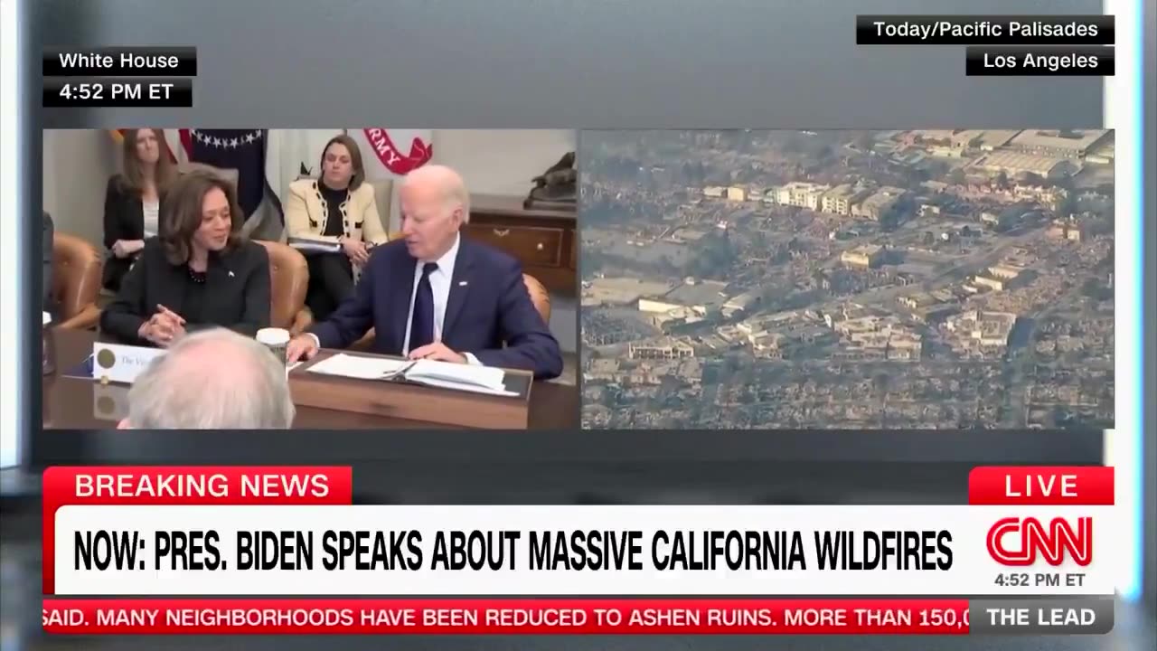 Joking Brandon - [to Kamala about Californian Wildfires] "Fire Away"