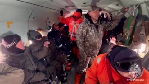 Russian emergency services says 139 fishermen rescued from ice floe