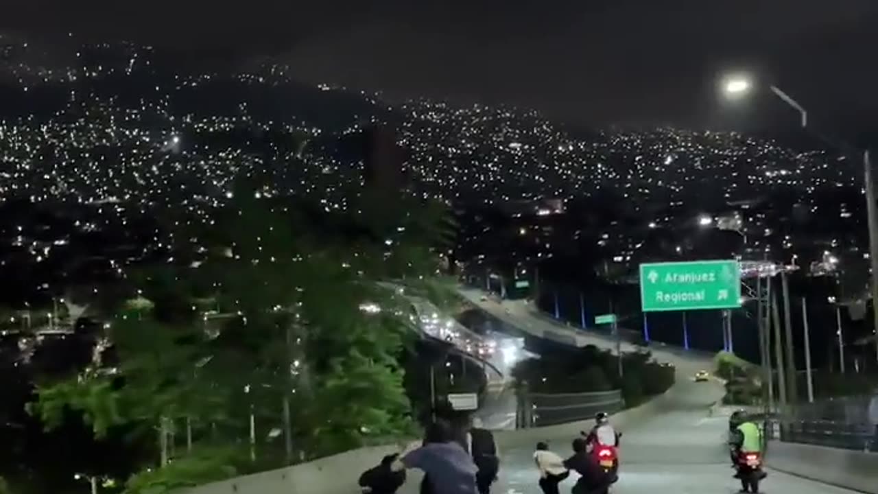 Skateboarding in Medellín Streets