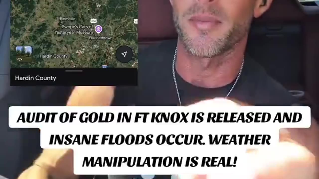 Audit then here comes the floods like clock work.
