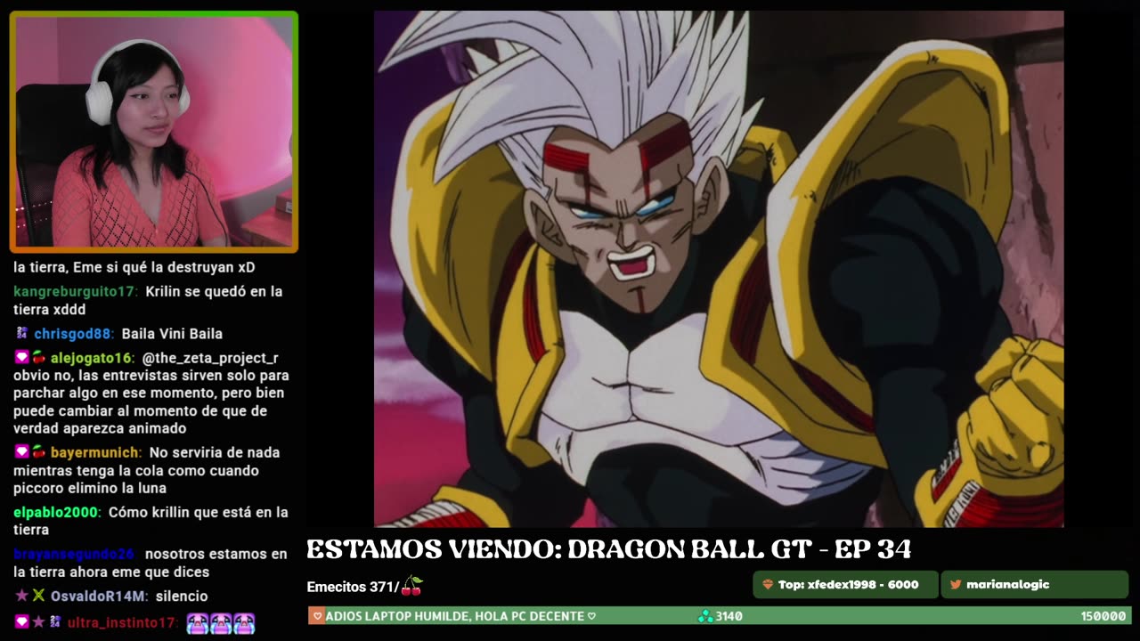 Dragon Ball GT - cap. 34-40 Reacción