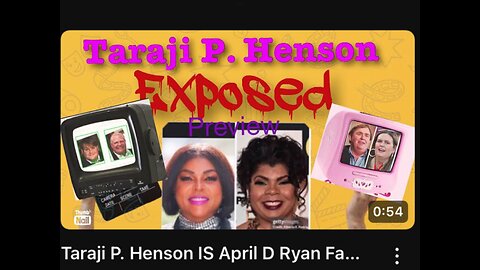 Taraji P. Henson is April D Ryan in a Fat Suit and Prosthetic Mask Disguised as Politician