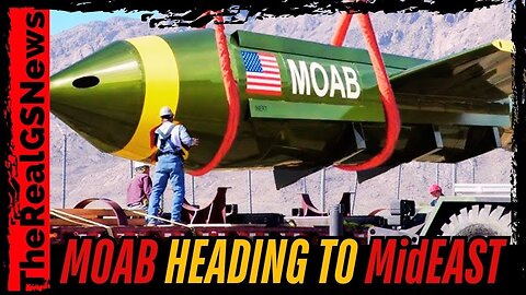 BREAKING ⚠️ "MOTHER OF ALL BOMBS" HEADING TO HOLY LAND - WORLD WAR 3