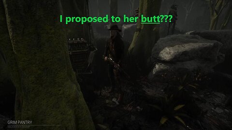 I proposed...to her butt?