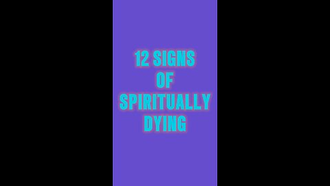 12 Signs That You Are Spiritually Dead 😔 #jesus #spirit #truth #signs #shorts