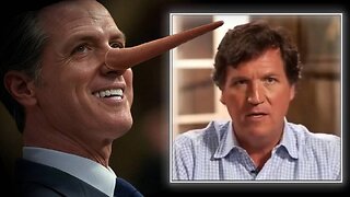 Tucker Carlson Exposes Why Gavin Newsom Is The Perfect Soulless Servant Of Satan