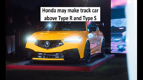 Honda considering sports car above Civic Type R and Type S