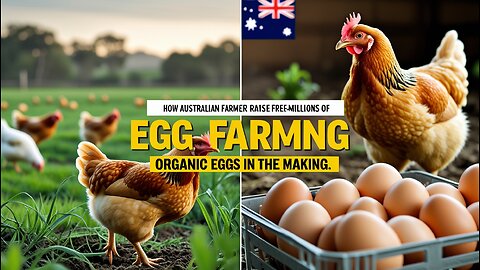 How Australian Farmers Raise Millions of Free-Range Chickens for Organic Eggs