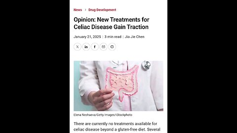 Celiac Disease Treatment Soon Contact Your Politicians