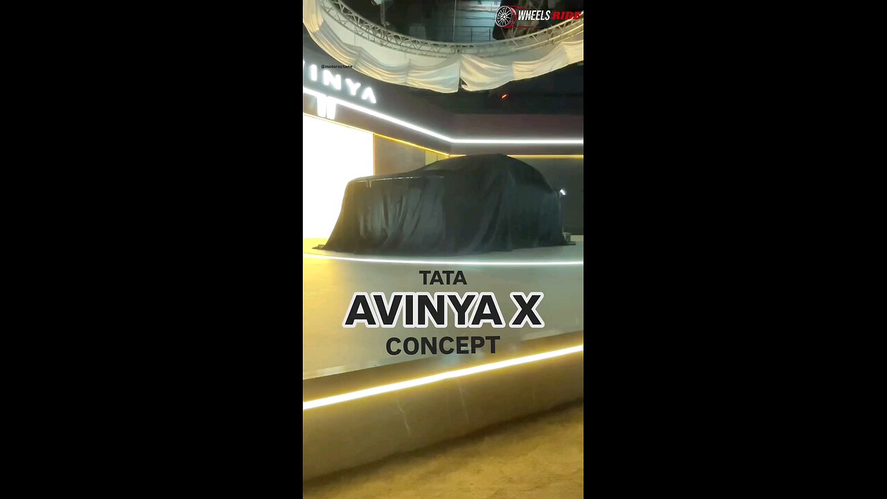 Tata Avinya X Concept Car First Look || #tata #automobile #ev #tatamotors #conceptcar #car