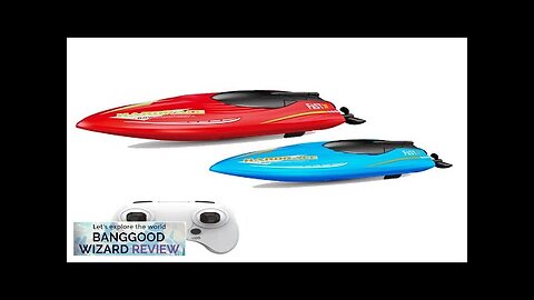 JJRC S8 RTR 2.4G RC Boat Stunt Mini Speedboat LED Light 360° Review