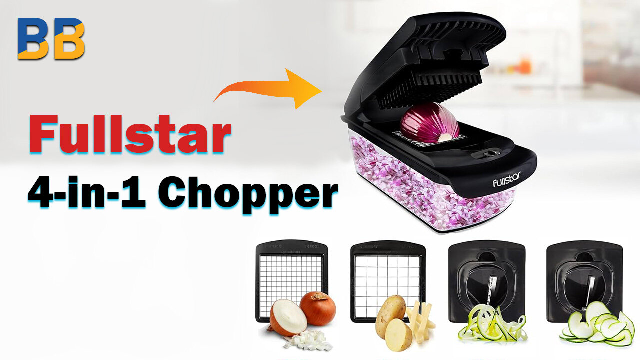 Review of Fullstar 4-in-1 Vegetable Chopper and Spiralizer Kitchen Gadget