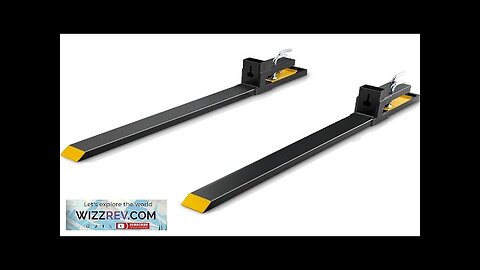 VEVOR Pallet Forks 4000 lbs Capacity clamp on Pallet Forks 60" Tractor Review