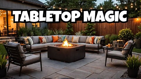 Discover the Charm of the Tabletop Fire Pit – A Perfect Blend of Style and Functionality