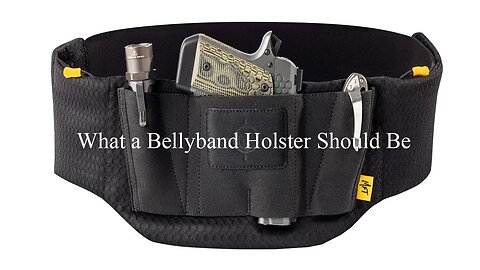 Mission First Tactical Bellyband Holster - What A Bellyband Should Be