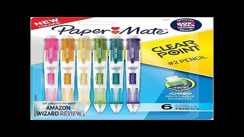 Paper Mate Clearpoint Mechanical Pencils 0.7mm HB #2 Pencils Lead Office Supplies Review