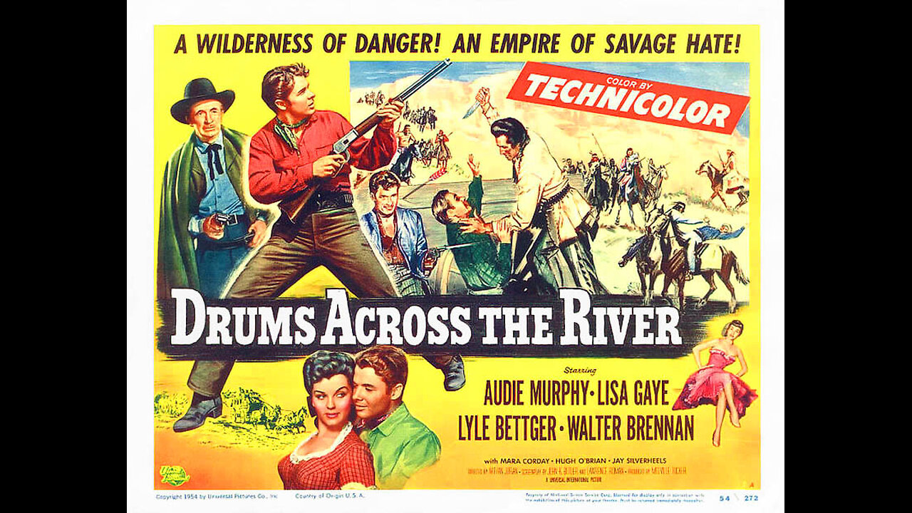 Drums Across The River ( Audie Murphy ) Full Movie 1954