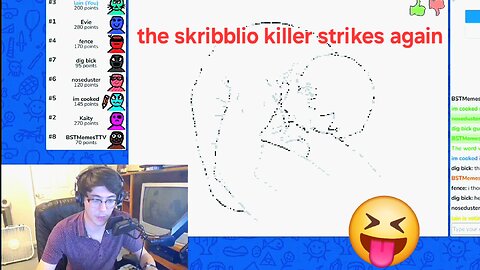 Pissing off Skribblio/Jackbox Streamers.