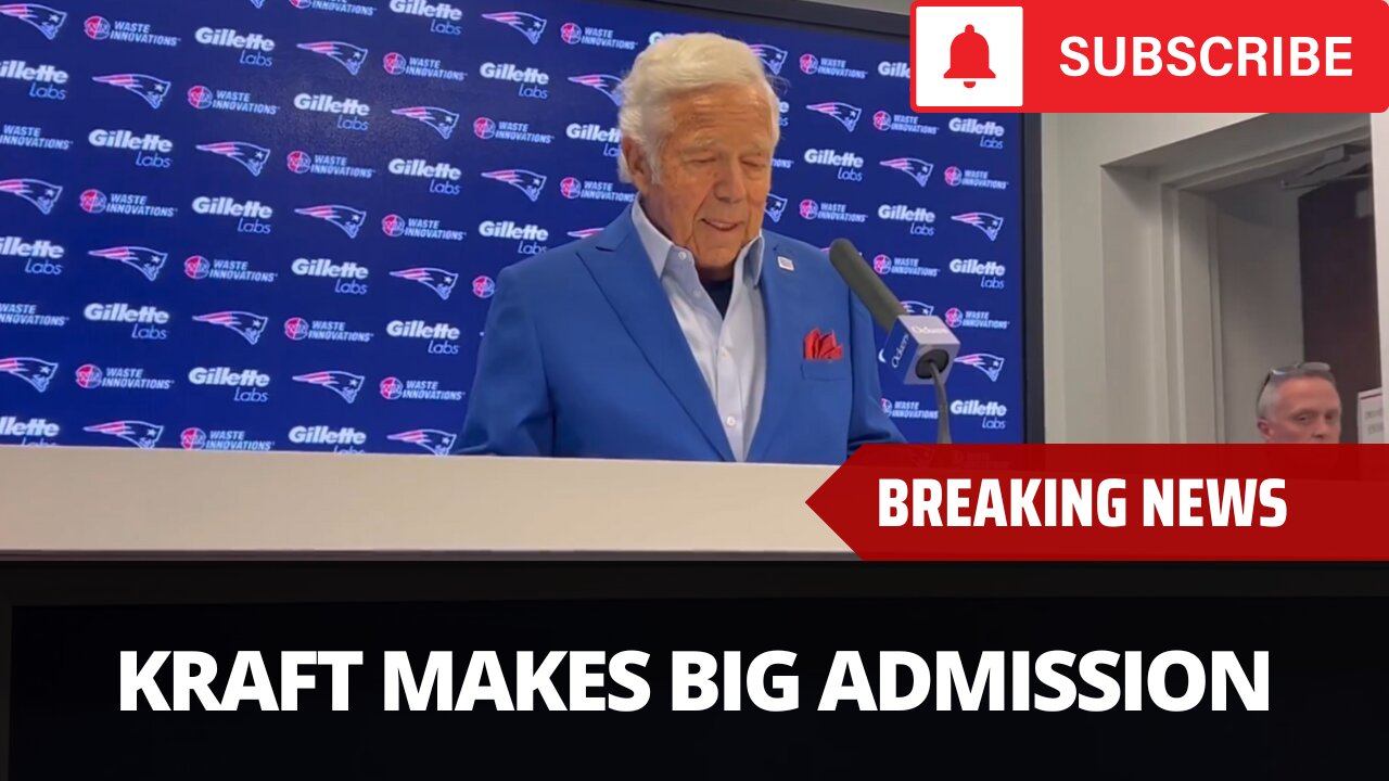 Robert Kraft Makes Big Admission After Mayo Firing