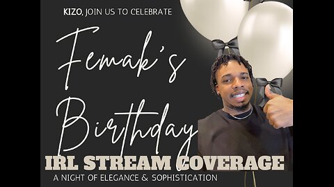 PRIVATE BIRTHDAY DINNER WITH DJ FEMAK | Jus Joshin | KIZOVIBES IS LIVE!!! | livestream | TORONTO