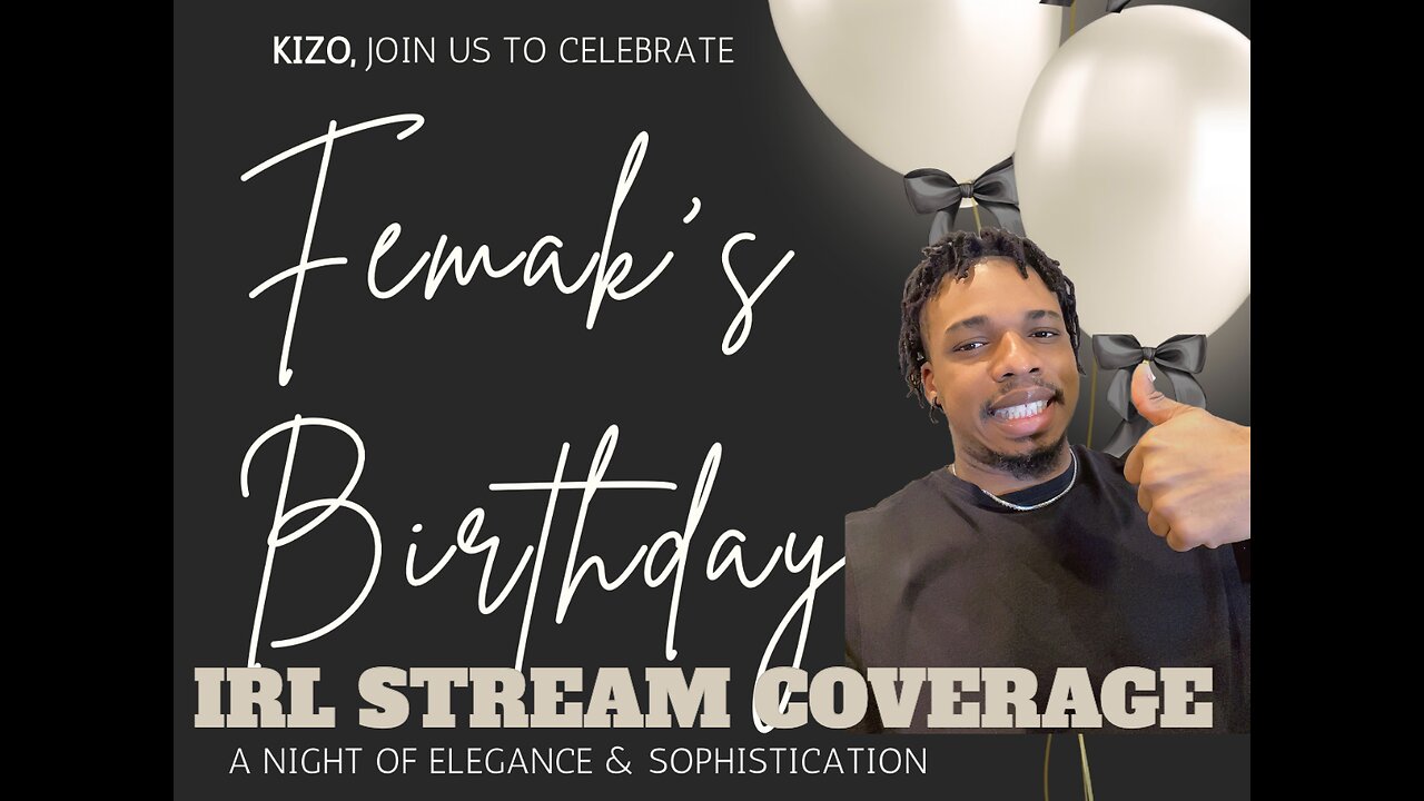 PRIVATE BIRTHDAY DINNER WITH DJ FEMAK | Jus Joshin | KIZOVIBES IS LIVE!!! | livestream | TORONTO