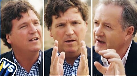 'I’m NOT a Putin Puppet, I’m An American!' Tucker Carlson vs Piers Zio Morgan