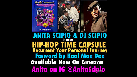 NIMH #830 Anita & Dj Scipio Hip Hop Time Capsule book on sale now!