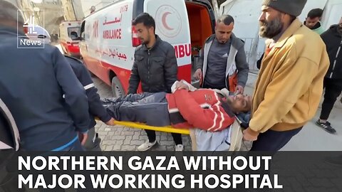 Israel detains medical director and 200 others after raid on North Gaza hospital