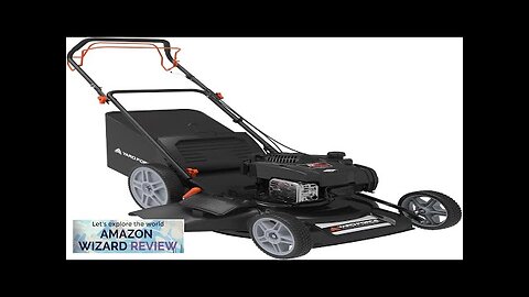 Yard Force Self Propelled Lawn Mower Briggs & Stratton 150cc Gas Engine Review