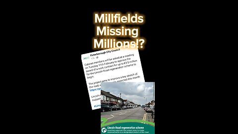 Millfields Missing Millions - "Show me the money!"