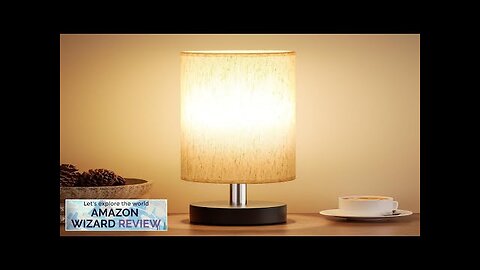 Small Table Lamp for Bedroom Bedside Lamps for Night Stands Minimalist Review