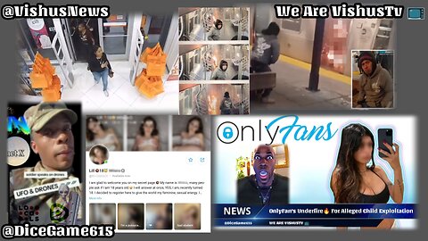 Onlyfan's Under Fire 🔥 And Illegal Migrant Set An Woman On Fire On Subway... #VishusTv 📺