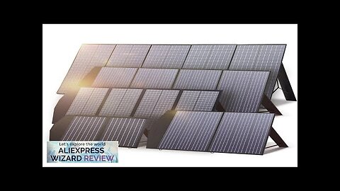 ALLPOWERS 400W / 200W / 140W / 100W / 60W Solar Charger，Portable Review