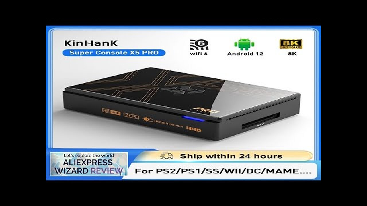 Kinhank Retro Video Game Consoles Super Console X5 PRO Plug and Play Review