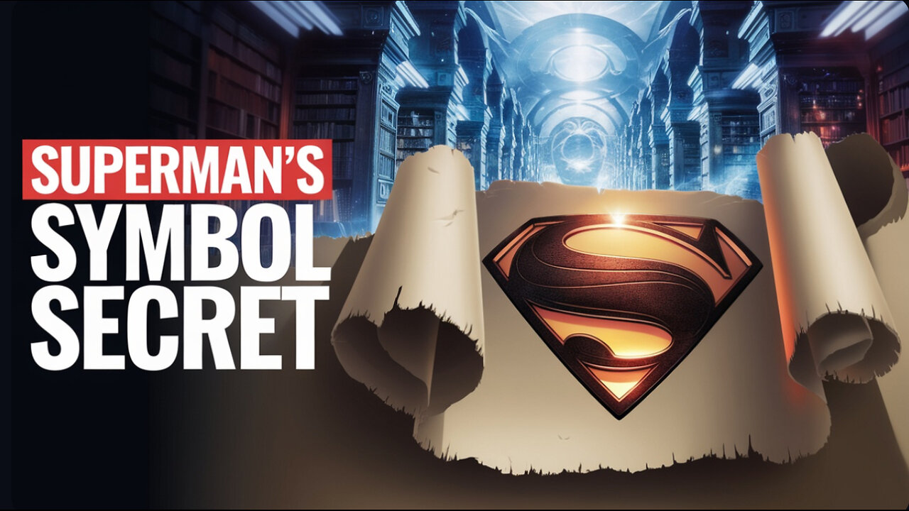 THE SECRET MEANING BEHIND SUPERMANS SYMBOL!