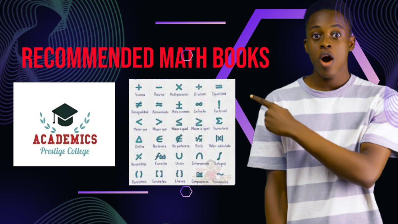 RECOMMENDED MATH BOOKS