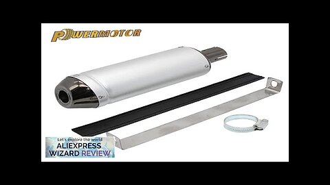 Exhaust Pipe for Motorcycle Muffler Systems Silencer Universal Dirt Pit Bike 125cc Review